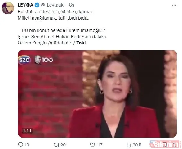 Ekrem İmamoğlu'ndan canlı yayında skandal! Senem Ilgaz'ı canlı yayında azarladı... Tepki yağdı Enver Aysever'den olay sözler - 14