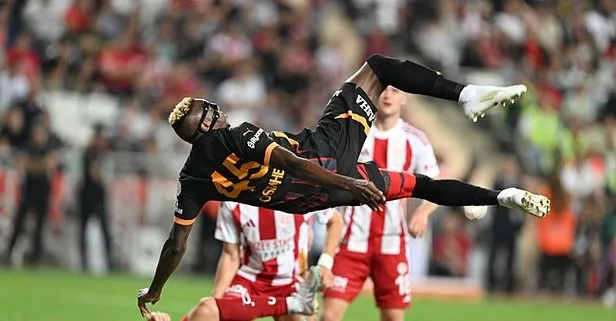2.32 metre sıçrayan Osimhen’den müthiş gol