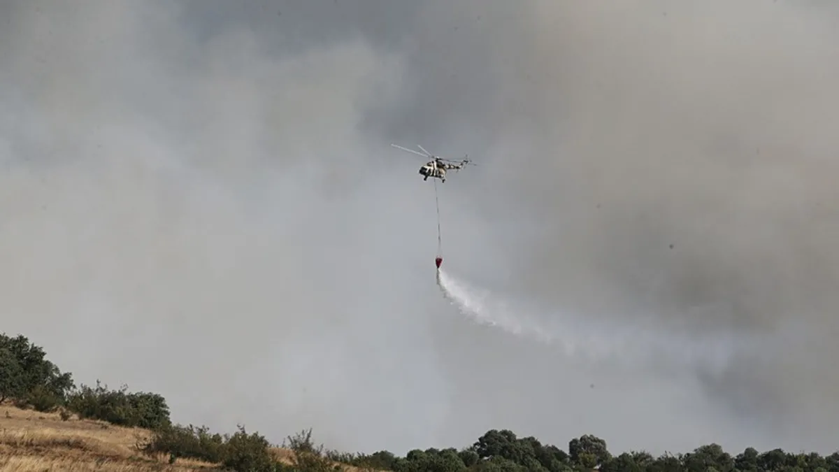 Orman yangınlarında son durum: Balıkesir'de 400 hektarlık alanda etki! Çine'de enerji düştü