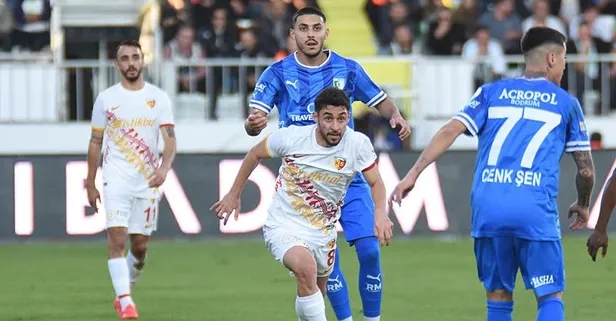 Bodrum'da kazanan çıkmadı! Bodrumspor - Kayserispor : 1-1 | MAÇ SONUCU