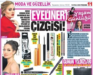 Eyeliner çizgisi!