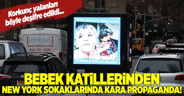 PKK'dan New York'ta alçak propaganda
