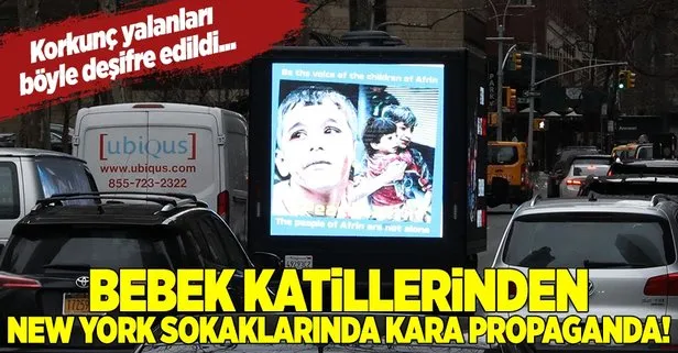 PKK’dan New York’ta alçak propaganda