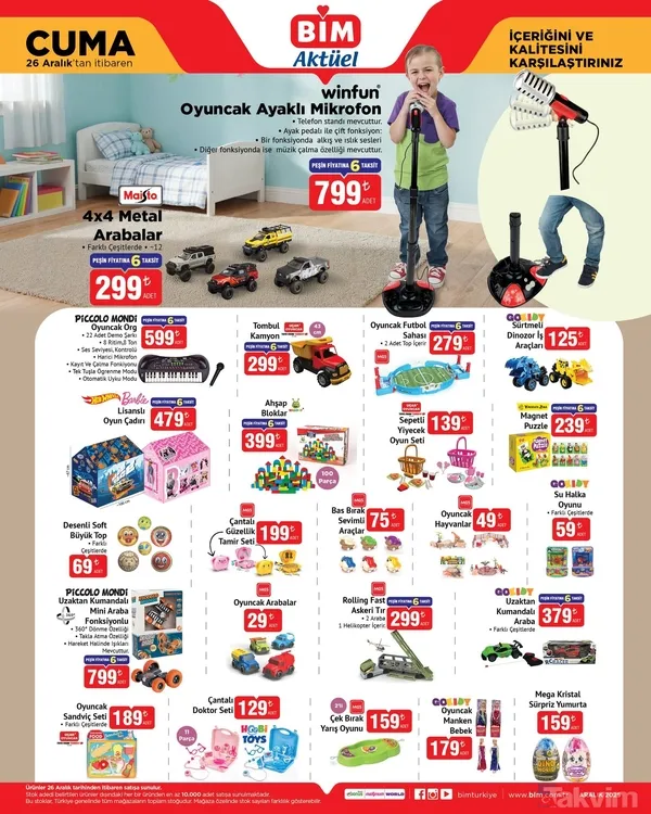 BİM 26-30 Aralık aktüel kataloğunu yayınladı! Dikiş makinesinden çeyiz ürünlerine kadar birçok ürün kampanyada - 11