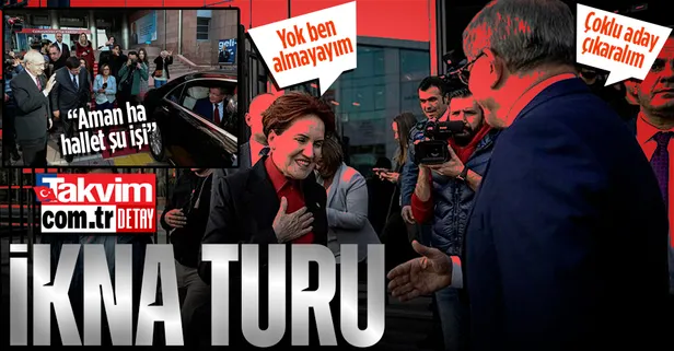 Küçük ortaktan 'çoklu aday' için ikna turu! Davutoğlu önce Kılıçdaroğlu sonra Akşener'e gitti: Krizi ayyuka çıkaran sessizlik