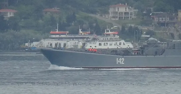 Çanakkale’de dikkat çeken hareketlilik! Rus savaş gemisi Ege’ye doğru yol aldı