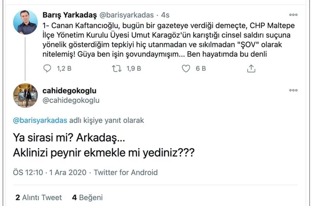 Bazı CHP'li kadınlar tacizin örtbas edilmesini istedi! Yarkadaş'a sosyal medyadan tepki gösterdiler-2