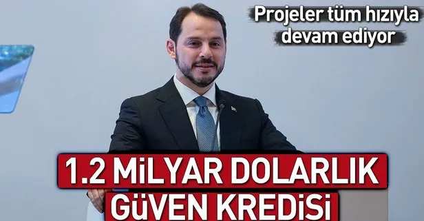 1.2 milyar dolarlık güven kredisi