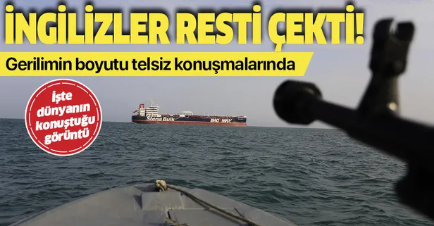 Körfez'de gerilim zirve yaptı! İran görüntüleri yayınladı, İngiltere rest çekti...