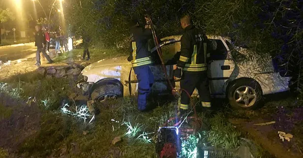 Muğla’da acı olay! Otomobil şarampole uçtu
