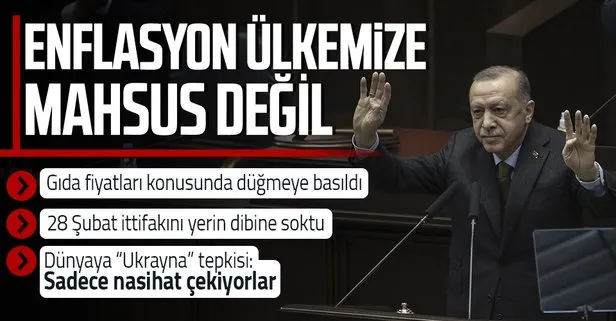 Son dakika: Başkan Erdoğan’dan AK Parti TBMM Grup Toplantısı’nda önemli açıklamalar