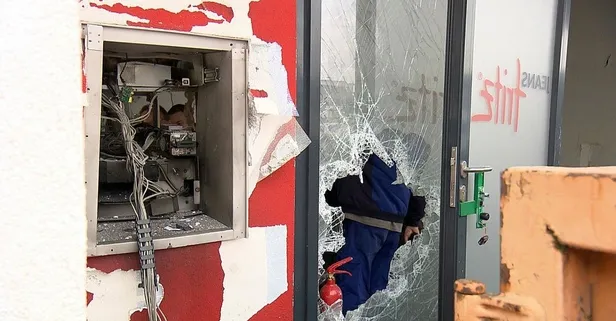 Almaya'da akılalmaz ATM soygunu! Havaya uçurup...