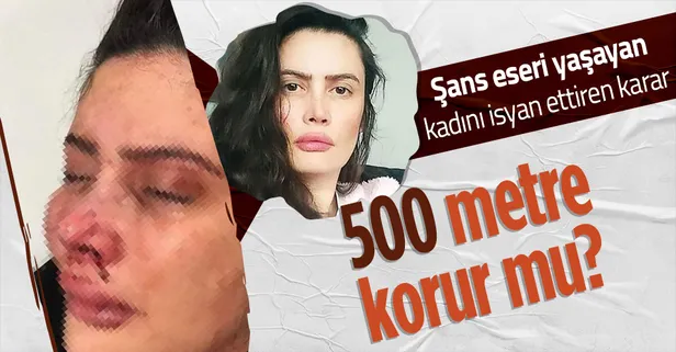 SON DAKİKA: 500 metre korur mu? 20 yıllık eşinden şans eseri kurtulan kadını isyan ettiren karar: Serbest kaldı