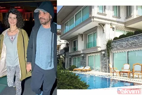 800 metrekarelik 9 odalı lüks villasına bakın! Çağla Şıkel’in 2 oğluyla yaşadığı ev hayran bıraktı! Emre Altuğ ile 7 yıl evli kalmıştı... - 19