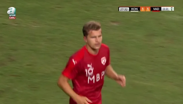 İZLE | Konyaspor 1-1 Vaduz (GOL: Gasser)