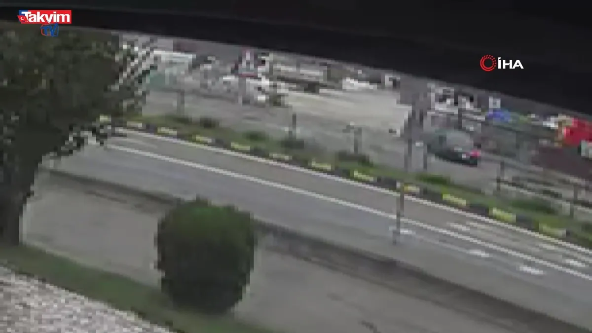 Bartın'da feci kaza kamerada: 1 ölü 2 yaralı