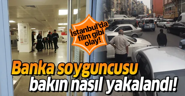 Bayrampaşa’da banka soygunu girişimi