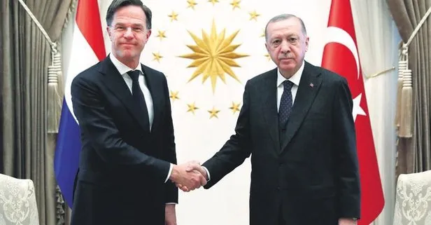 Başkan Erdoğan Hollanda Başbakanı Rutte’yi misafir ederek önemli açıklamalarda bulundu
