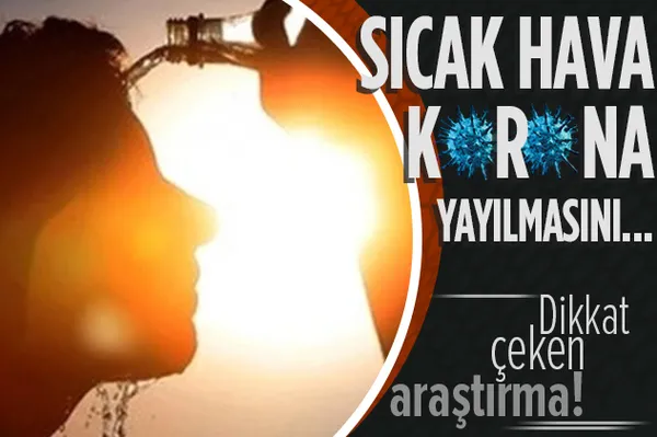 Son dakika: Dikkat çeken araştırma! Sıcak hava koronavirüs yayılımını...-1