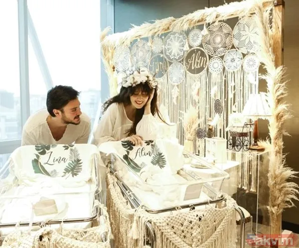 Pelin Akil ve Anıl Altan ilk kez ikizlerinin fotoğraflarını paylaştı: Şu görüntüye değmez mi tüm yorgunluklar? - 2