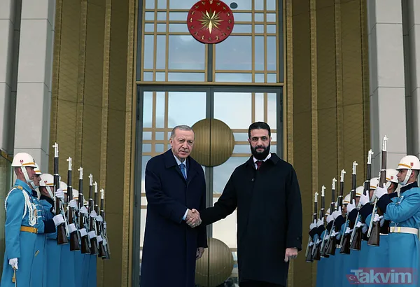 Ahmed Şara'dan Başkan Erdoğan'a teşekkür! "Kardeş Türkiye" vurgusu: İş birliğinin güçlenmesini sabırsızlıkla bekliyoruz - 6