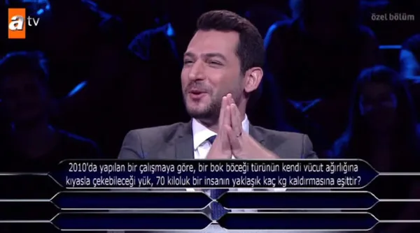 Murat Yıldırım, Kim Milyoner Olmak İster'deki soruyla kahkahaya boğuldu!-2