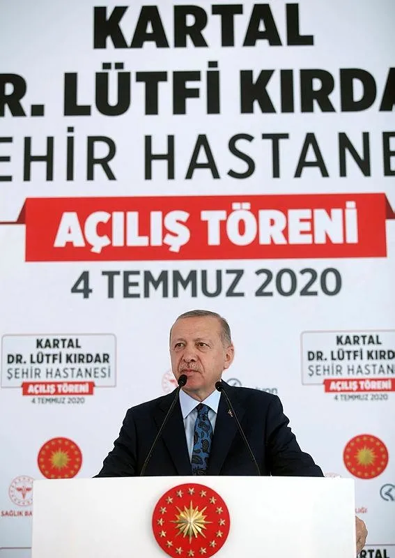 Son dakika: Başkan Erdoğan'dan Kartal Devlet Hastanesi Açılış Töreni'nde önemli açıklamalar-3