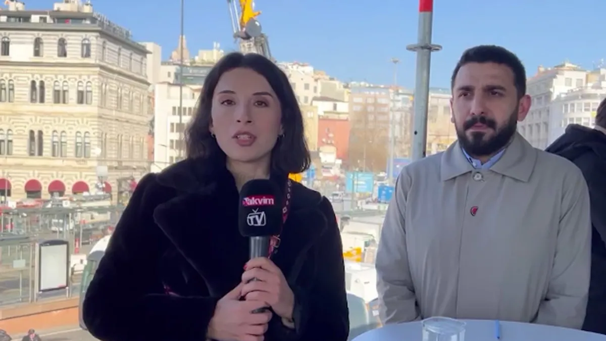 Yeni yılın ilk güçlü mesajı Galata'dan: Özgür Filistin! TÜGVA Başkanı İbrahim Beşinci takvim.com.tr'ye konuştu: Bugün İsrail askerine korku verdik