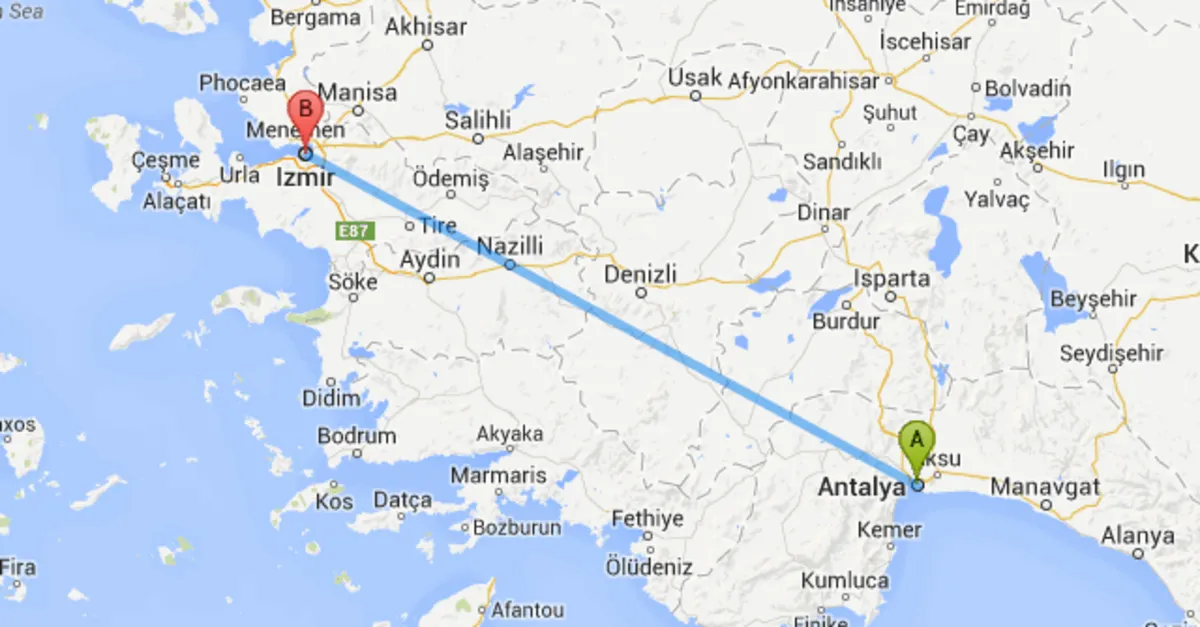 Bakan Turhan Duyurdu Antalya Ile Izmir E Dev Proje Takvim