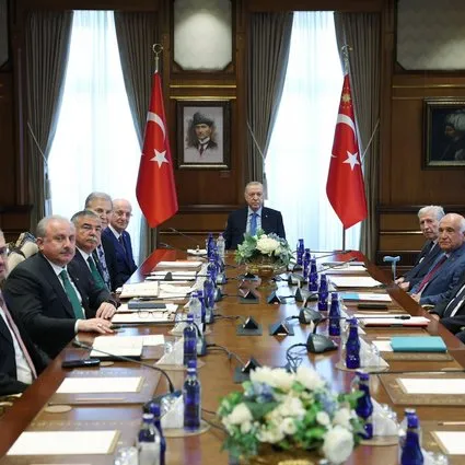 Külliye’de bir ilk! Başkan Erdoğan liderliğindeki YİK toplandı
