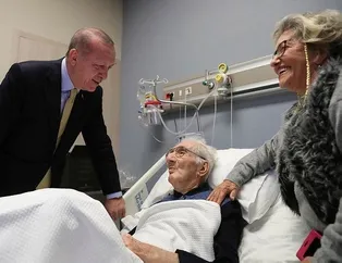 Başkan Erdoğan’dan yaşayan efsaneye ziyaret