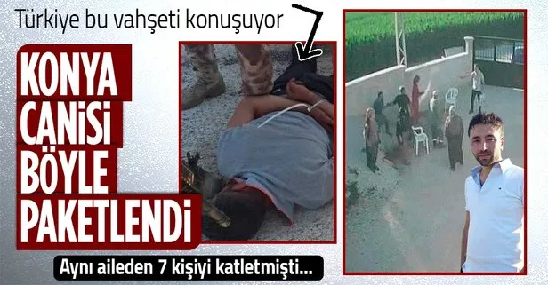Son dakika: Konya katliamının faili Mehmet Altun, Bozkır ilçesi kırsalında yakalandı