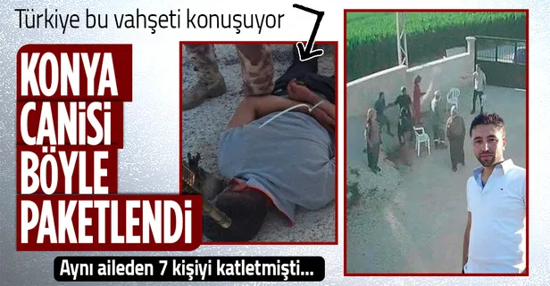 Konya katliamının faili Mehmet Altun yakalandı
