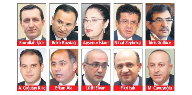İşte yeni bakanlar
