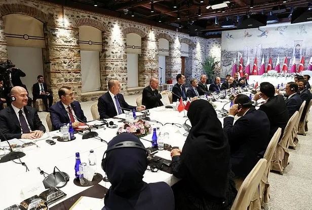 Başkan Erdoğan Katar Emiri Al Sani'yi kabul etti! Türkiye ile Katar arasında imzalar atıldı-6