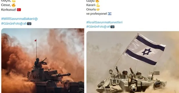 İsrail ordusu MSB’den saatler sonra paylaştı alay konusu oldu | Tokat gibi cevap: "Asıl güç masumların güveninde"