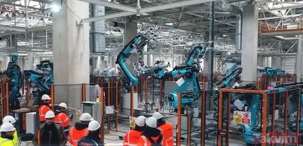 Yerli otomobil TOGG gümbür gümbür geliyor! Heyecanlandıran paylaşım: 160 robot... - 4