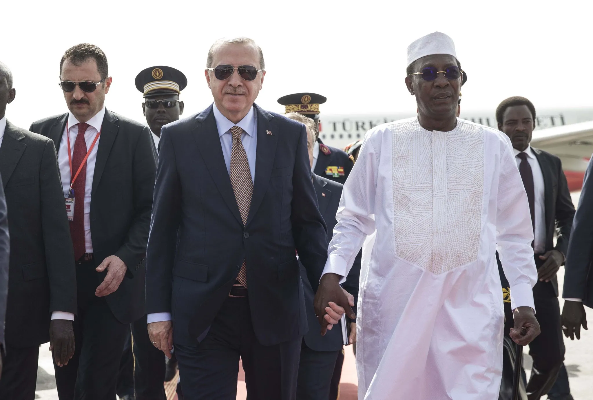 Cumhurbaşkanı Erdoğan Çad'da