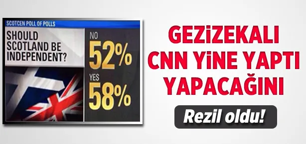 Amerikalı CNN rezil oldu