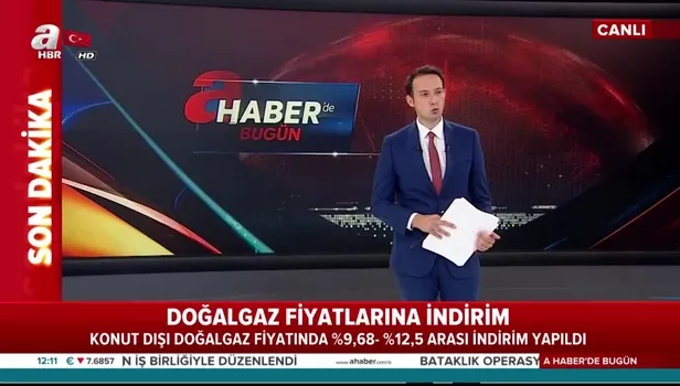 Son dakika: BOTAŞ'tan doğal gaza indirim!