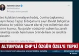 Fahrettin Altun'dan CHP'li Özgür Özel'e tepki