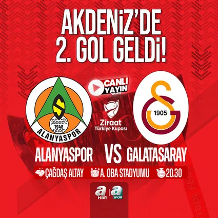 Alanyaspor - Galatasaray | ZTK CANLI YAYIN