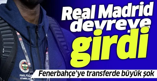 Fenerbahçe'ye transferde şok! Real Madrid devreye girdi