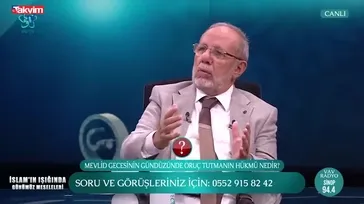Mevlid Kandili'nde oruç tutulur mu? Dr. Hüseyin Kayapınar merak edilen soruyu yanıtladı!