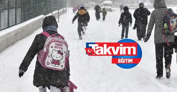 12 Ocak çarşamba okullar tatil mi?