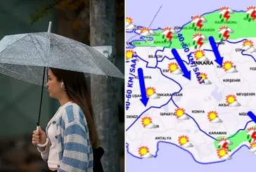 Meteoroloji’den İstanbul ve birçok ile sağanak uyarısı! Rüzgar serinliği beraberinde getiriyor: İşte yağmur beklenen iller