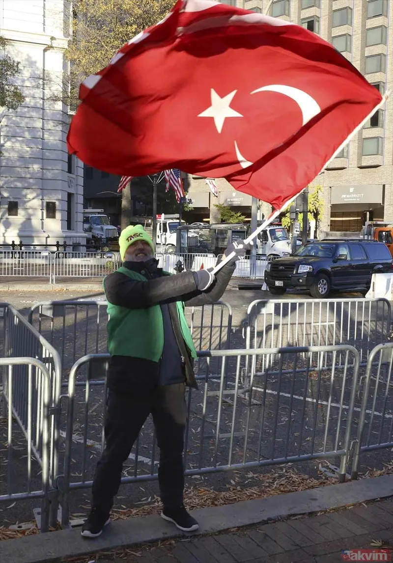 Başkan Erdoğan'a Washington'da coşkulu karşılama