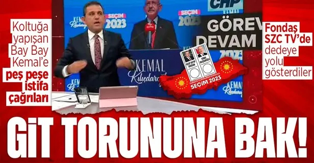 Fatih Portakal fondaş SÖZCÜ TV’de CHP’li Kemal Kılıçdaroğlu’nu istifaya davet etti: Git torunlara bak!