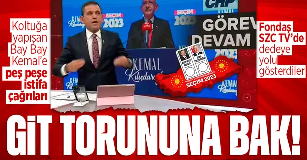 Fatih Portakal fondaş SÖZCÜ TV'de CHP'li Kemal Kılıçdaroğlu'nu istifaya davet etti: "Git torunlara bak!"