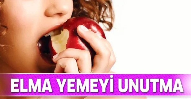 Elma yemeyi unutma